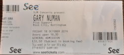 Gary Numan Nottingham  Rock City 2019